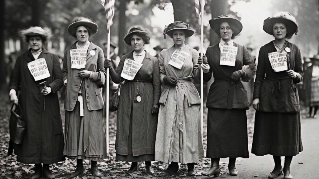 Candidate A - AI Generated Suffragettes